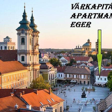 Varkapitany Apartman Eger Bagian luar foto
